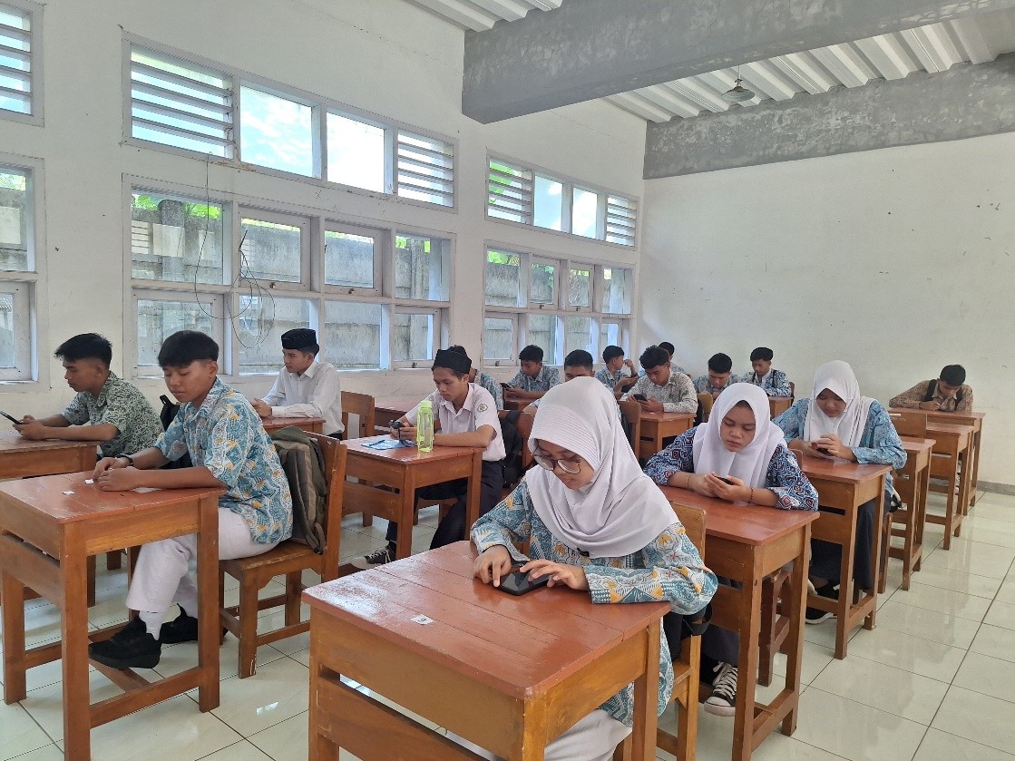 Awali Perjalanan Pendidikan, Calon Murid Baru SMA Al-Ma'moen Ikuti TKD, Matrikulasi, dan Wawancara Orang Tua