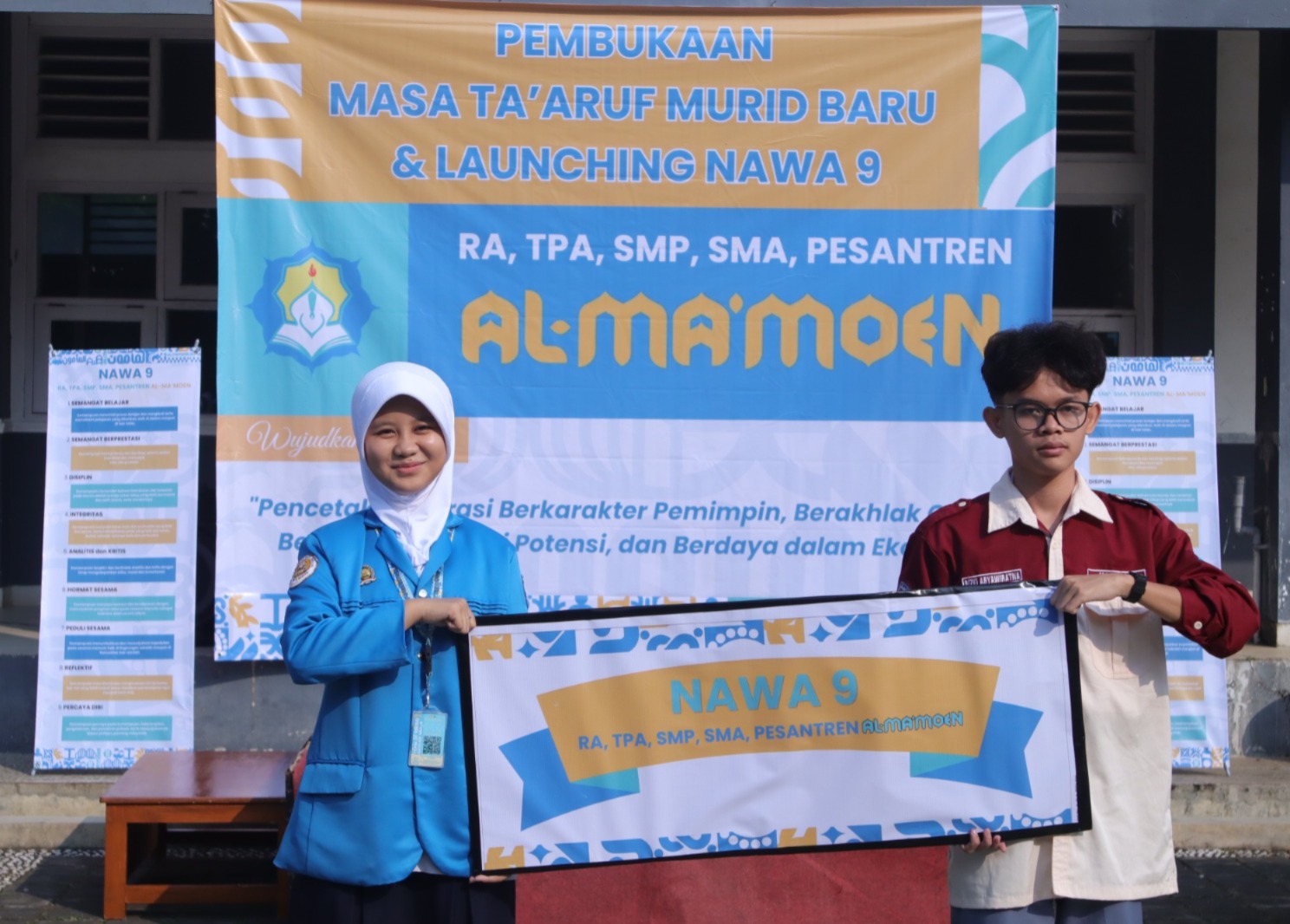 Grand Launching NAWA 9: Sekolah Al-Ma'moen Perkuat Pendidikan Karakter untuk Membangun Generasi Pemimpin Berakhlak Qurani