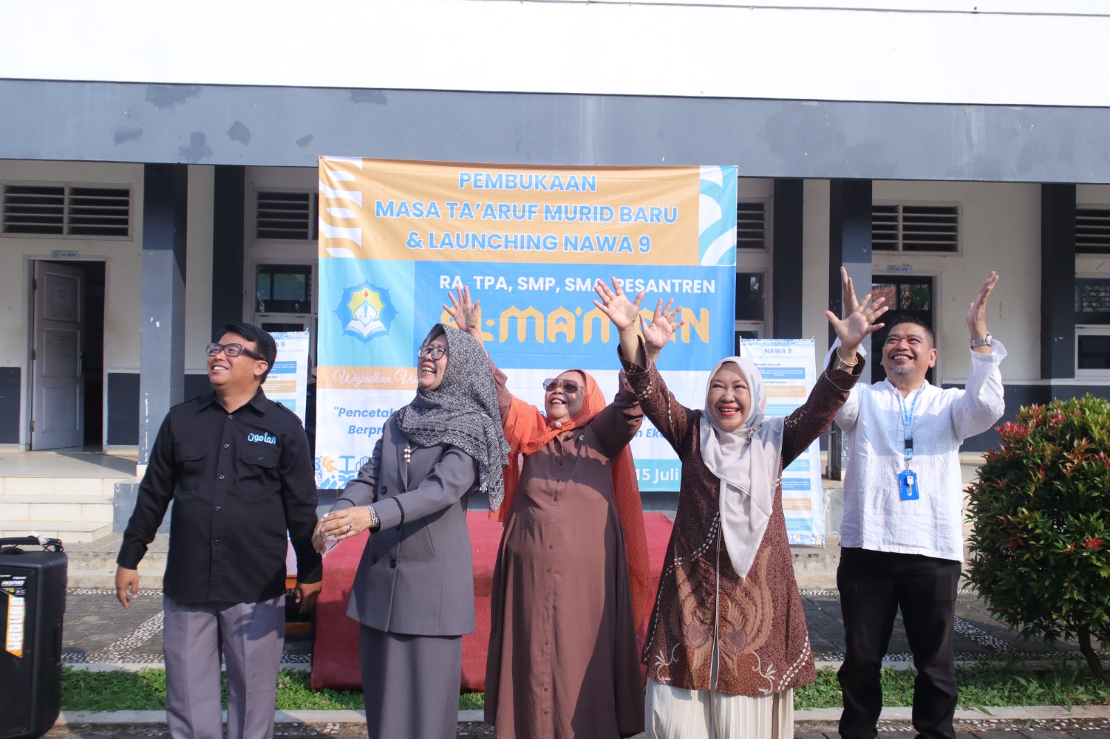 Sekolah Al-Ma’moen Resmi Membuka MTMB 2026/2027 dan Grand Launching Program Pendidikan Karakter NAWA9
